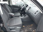 2010 Volkswagen Tiguan S Black vin: WVGAV9AXXAW521064