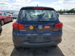 2013 Volkswagen Tiguan S Blue vin: WVGBV3AX0DW067672