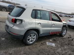 2013 Volkswagen Tiguan S Silver vin: WVGBV3AX1DW581661