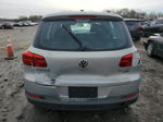 2013 Volkswagen Tiguan S Silver vin: WVGBV3AX1DW581661