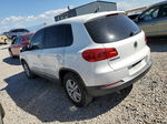 2013 Volkswagen Tiguan S White vin: WVGBV3AX2DW569504