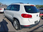 2013 Volkswagen Tiguan Se White vin: WVGBV3AX2DW596170