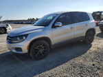 2013 Volkswagen Tiguan S Silver vin: WVGBV3AX3DW569236