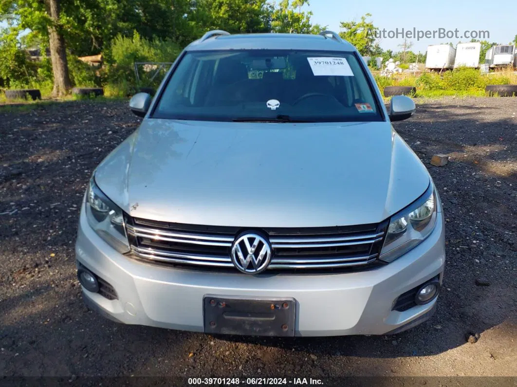 2013 Volkswagen Tiguan Se Серебряный vin: WVGBV3AX3DW591429