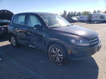 2013 Volkswagen Tiguan S Black vin: WVGBV3AX3DW608102