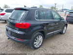 2013 Volkswagen Tiguan Se Black vin: WVGBV3AX3DW626597