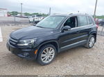 2013 Volkswagen Tiguan Se Black vin: WVGBV3AX3DW626597