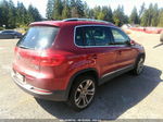 2013 Volkswagen Tiguan Sel Красный vin: WVGBV3AX4DW089755