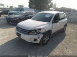 2013 Volkswagen Tiguan S White vin: WVGBV3AX5DW570856