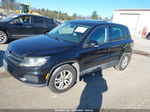 2013 Volkswagen Tiguan S Black vin: WVGBV3AX6DW078904