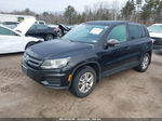 2013 Volkswagen Tiguan S Black vin: WVGBV3AX6DW613567