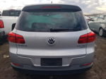 2013 Volkswagen Tiguan S Silver vin: WVGBV3AX6DW621202