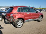 2013 Volkswagen Tiguan S Red vin: WVGBV3AX7DW110811