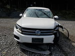 2013 Volkswagen Tiguan S White vin: WVGBV3AX7DW600035