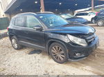 2013 Volkswagen Tiguan Se Черный vin: WVGBV3AX8DW599963