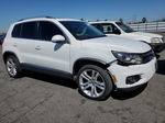 2013 Volkswagen Tiguan S White vin: WVGBV3AX8DW618348