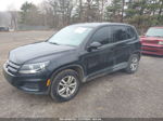 2013 Volkswagen Tiguan S Black vin: WVGBV3AX9DW560945