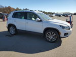 2013 Volkswagen Tiguan S White vin: WVGBV3AX9DW590561