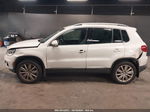 2013 Volkswagen Tiguan Se White vin: WVGBV3AX9DW599566