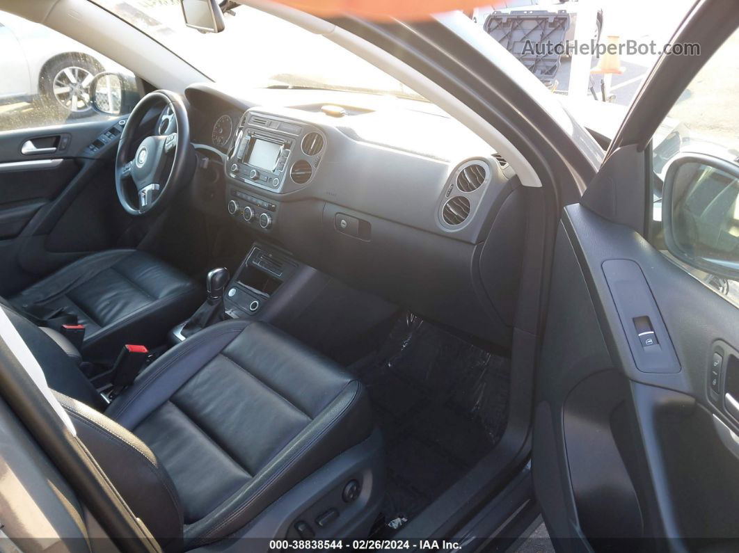 2013 Volkswagen Tiguan S/se/sel Серый vin: WVGBV3AX9DW611697