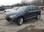 2013 Volkswagen Tiguan S Blue vin: WVGBV3AXXDW600255