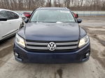 2013 Volkswagen Tiguan S Blue vin: WVGBV3AXXDW600255