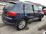 2013 Volkswagen Tiguan S Blue vin: WVGBV3AXXDW600255