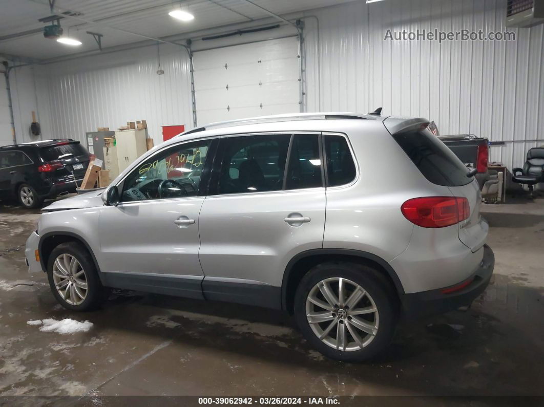 2013 Volkswagen Tiguan Se Серебряный vin: WVGBV3AXXDW610266