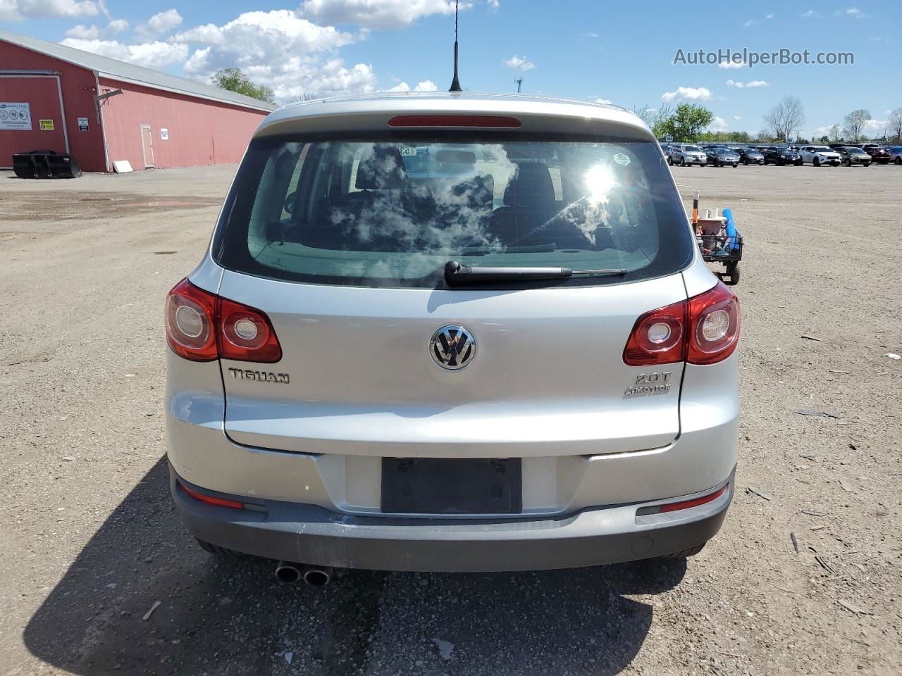 2010 Volkswagen Tiguan Se Серебряный vin: WVGBV7AX0AW513709