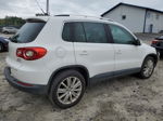 2010 Volkswagen Tiguan Se Белый vin: WVGBV7AX0AW526301