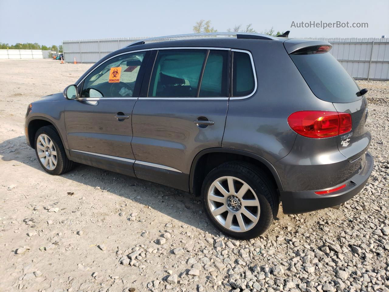 2013 Volkswagen Tiguan S Серый vin: WVGBV7AX0DW012081