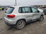 2013 Volkswagen Tiguan S Silver vin: WVGBV7AX0DW533723