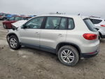 2013 Volkswagen Tiguan S Silver vin: WVGBV7AX0DW533723