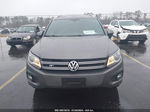 2016 Volkswagen Tiguan R-line Серый vin: WVGBV7AX0GW019648