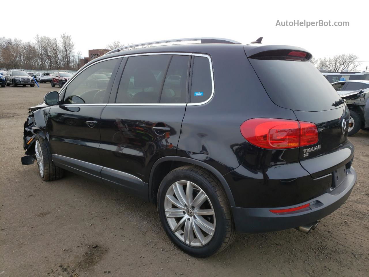 2016 Volkswagen Tiguan S Black vin: WVGBV7AX0GW508311