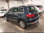 2016 Volkswagen Tiguan Se Blue vin: WVGBV7AX0GW526436