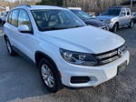 2016 Volkswagen Tiguan S White vin: WVGBV7AX0GW554964