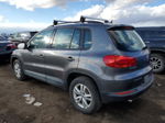 2016 Volkswagen Tiguan S Gray vin: WVGBV7AX0GW594557