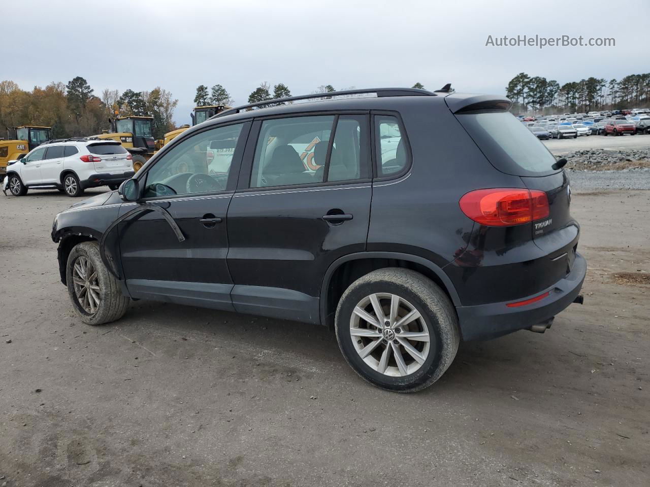 2017 Volkswagen Tiguan S Black vin: WVGBV7AX0HK053159