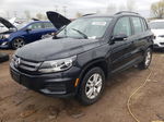 2017 Volkswagen Tiguan S Black vin: WVGBV7AX0HW501201