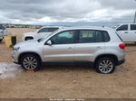 2018 Volkswagen Tiguan Limited 2.0t Silver vin: WVGBV7AX0JK000595