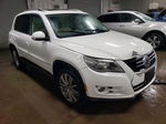 2010 Volkswagen Tiguan Se White vin: WVGBV7AX1AW520748