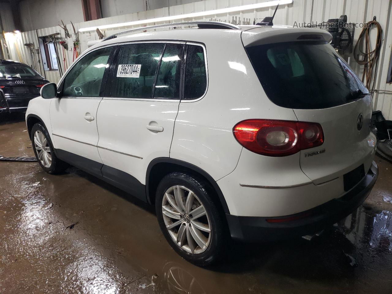 2010 Volkswagen Tiguan Se White vin: WVGBV7AX1AW520748