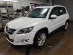 2010 Volkswagen Tiguan Se White vin: WVGBV7AX1AW520748