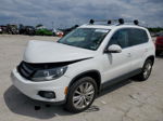 2013 Volkswagen Tiguan S Белый vin: WVGBV7AX1DW512072