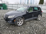 2013 Volkswagen Tiguan S Black vin: WVGBV7AX1DW550059