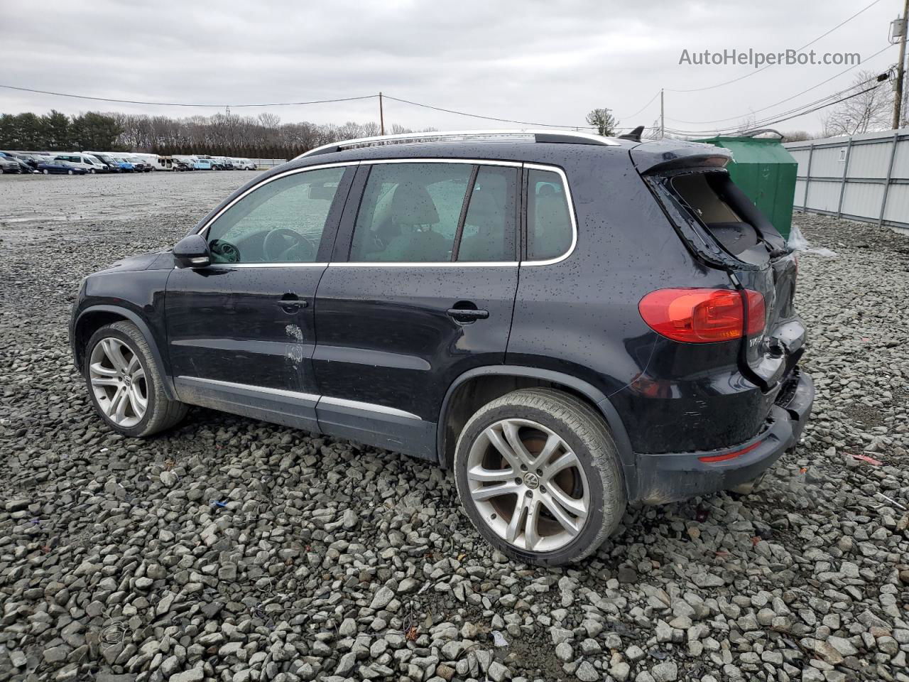 2013 Volkswagen Tiguan S Black vin: WVGBV7AX1DW550059