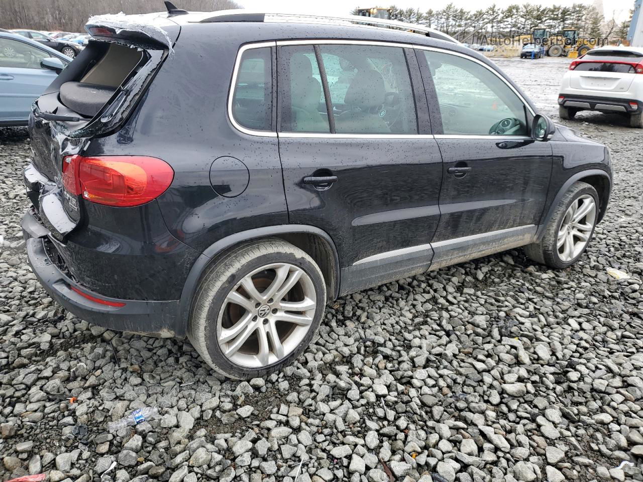 2013 Volkswagen Tiguan S Black vin: WVGBV7AX1DW550059