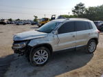 2013 Volkswagen Tiguan S Silver vin: WVGBV7AX1DW551423