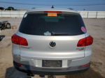 2013 Volkswagen Tiguan S Silver vin: WVGBV7AX1DW551423